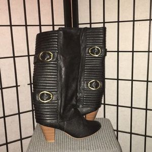 CR Luxe black boots